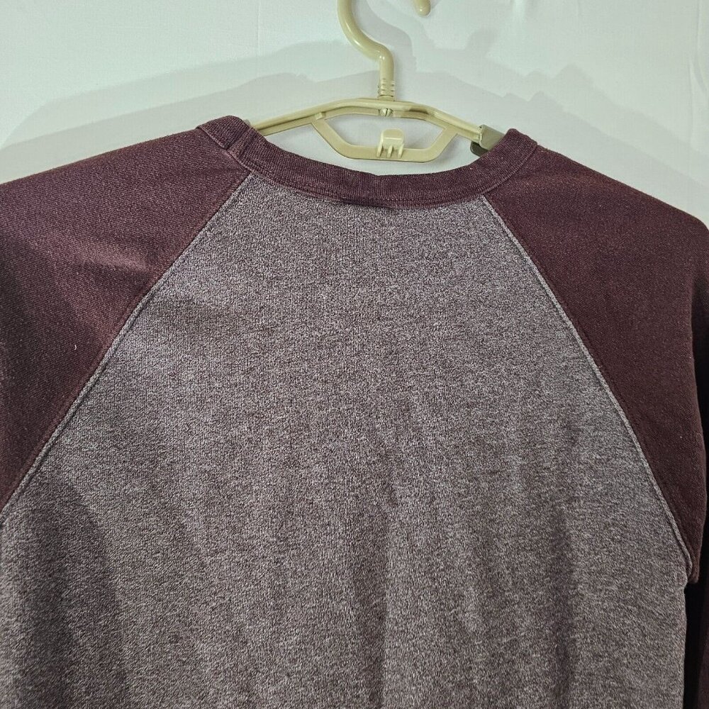 Hurley Sweater Mens Small Red Long Sleeve Crew Neck Thermal Shirt Skater - Picture 8 of 12